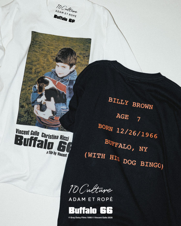 「ADAM ET ROPE'(アダム エ ロぺ)」、映画『Buffalo 66』とのコラボアイテムを発売