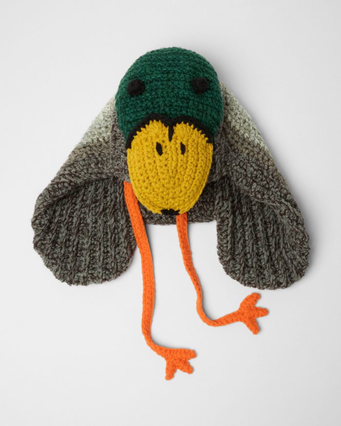 Men’s knitted duck hat_ Winter 2023