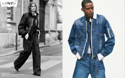 「Levi’s®（リーバイス®）」と「sacai（サカイ）」が３度目のコラボ　ジャケットやパンツ12点を発売