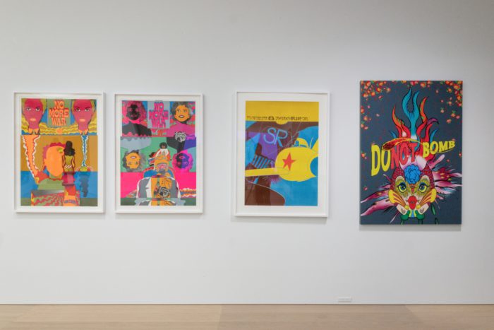 田名網敬一氏が描き続けた「戦争の記憶」 個展「DO NOT BOMB」、東京・渋谷のギャラリー「NANZUKA」で開催
