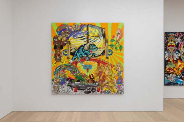 田名網敬一氏が描き続けた「戦争の記憶」 個展「DO NOT BOMB」、東京・渋谷のギャラリー「NANZUKA」で開催