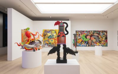 田名網敬一氏が描き続けた「戦争の記憶」　個展「DO NOT BOMB」、東京・渋谷のギャラリー「NANZUKA」で開催　