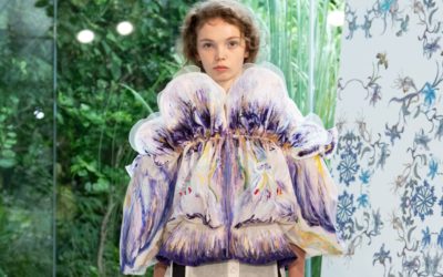 「KEIKO NISHIYAMA（ケイコ ニシヤマ）」、2027年春夏コレクションを発表　花柄レイヤードで植物の生命感をまとう