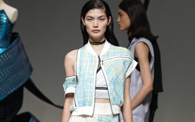 「MIZEN（ミゼン）」、2027年春夏コレクションを発表　38cmの反物から広がる動的な造形