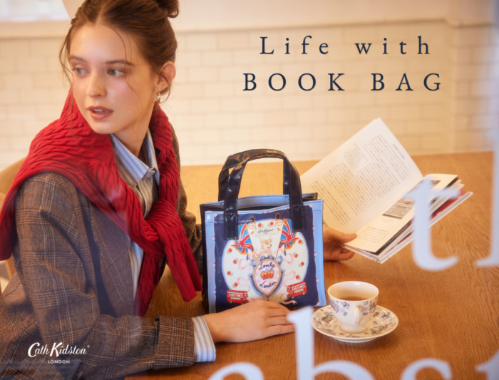 「Cath Kidston(キャス キッドソン)」、新プロジェクト「Life with BOOK BAG」をローンチ