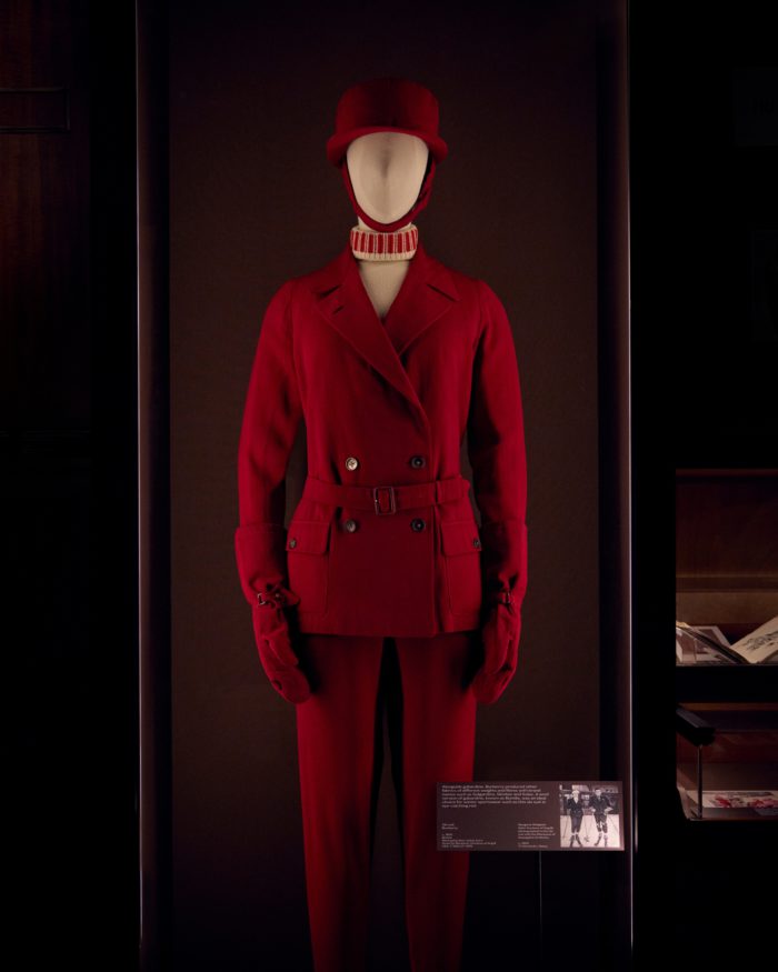 A ski suit from the V&A’s collection c. 1929