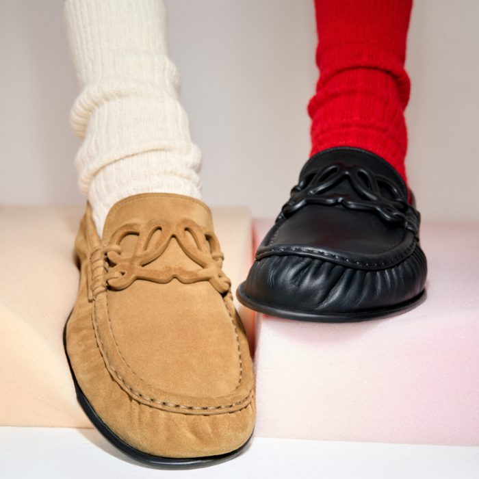 「LOEWE(ロエベ)」からダブルL ローファー