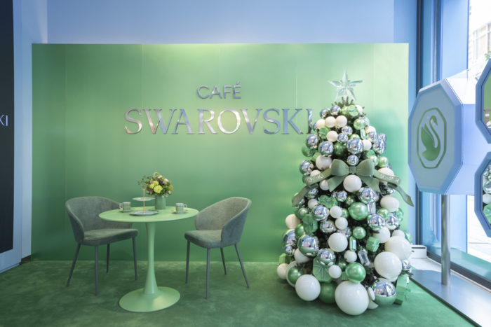 スワロフスキー、「カフェ スワロフスキー(café Swarovski)」を東京・銀座でオープン